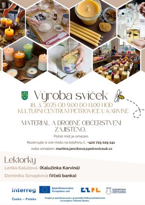 Vytvoření vlastních svíček
